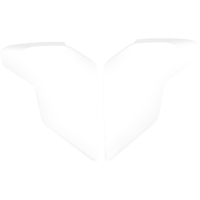 Ultraflite™ Side Plates - Gloss White 0133-1754