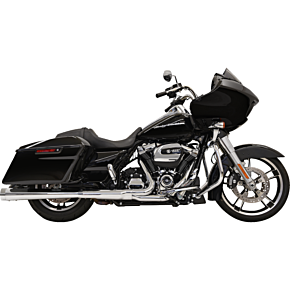DNT Megaphone Muffler - Chrome/Black 1F572DNT5
