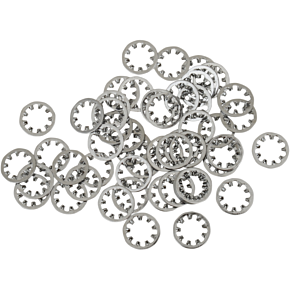Chrome 1/4" Inside Star Washer DS-190506