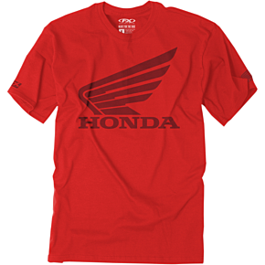 Honda Big Wing T-Shirt - Red - Medium 21-87312