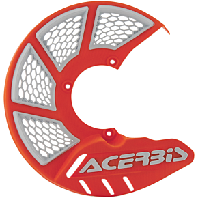 Acerbis Mini X-Brake Disc Cover - 16 Orange/White