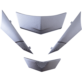 FX-99 Vent/Slider Set - Silver 0133-1168