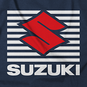Suzuki Shutter T-Shirt - Navy -  Large 20-87404