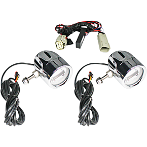 Custom Dynamics LED Fog Light - Trike - Chrome PB-FOG-TKE-C