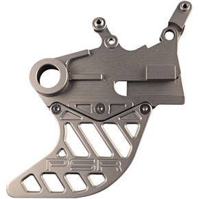 Powerstands Racing Rear Disc Guard - Gunmetal 00-04100-29
