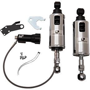Progressive Suspension 422 Series Shocks with Rap - Chrome - Heavy-Duty - 422-4102C