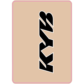 Upper Fork Decal - KYB - Black 40-80-103