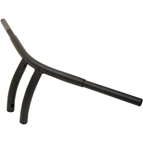 Handlebar - T-Bar - Buffalo - Pullback - 8" - TBW - Flat Black 0601-4285