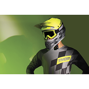 Combat Goggles - Racer - Flo Acid/Black 2601-2706