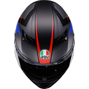 K3 Helmet - Striga - Matte Black/Blue/Red - XL 2118381004-024-XL