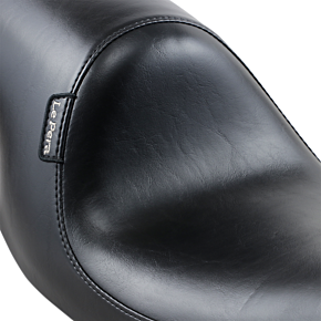 Le Pera Silhouette Up-Front Seat - Full-Length - Smooth - Black - FXD '96-'03 LNU-861
