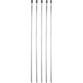 Moose Racing Stainless Steel Cable Ties 8" - 5PK