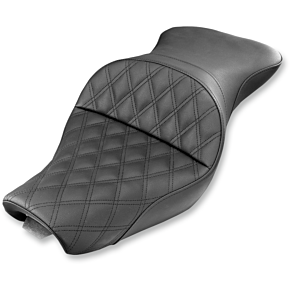 Saddlemen Explorer Seat - Lattice Stitched - XL with 4.5 Gallon Tanks