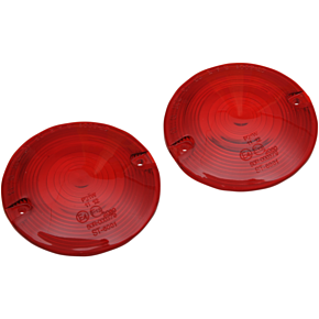 DOT Turn Signal Lens - FLHT - Red 2020-0639