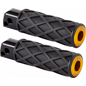 Diamond Footpegs - Passenger - Gold 400-059