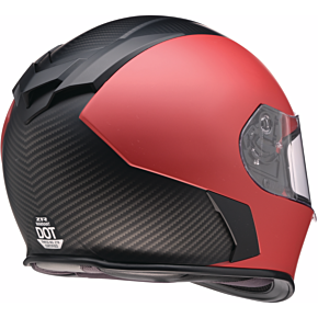 Warrant Helmet - Carbon - Red - XS 0101-17426