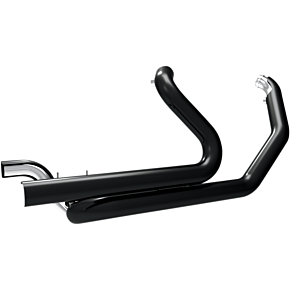 Khrome Werks Aggressor 2-into-1-into-2 Header - Black 200800A