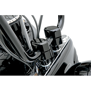 La Choppers Risers - Smooth - 1-1/2" - Black LA-7402-01B