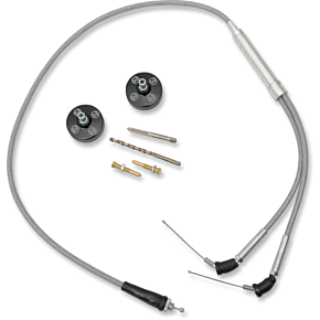 Moose Racing Carburetor, Cover/Cable-Banshee Black