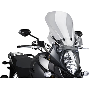 PUIG Touring Windscreen - Clear - Suzuki