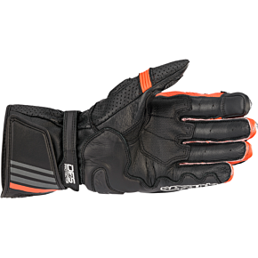 GP Plus R v2 Gloves - Black/Red - 3XL 3556520-1030-3X