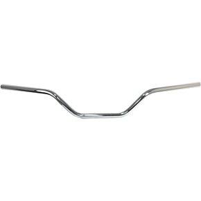 Handlebar - Flat Track - #10 - Chrome 23-12581