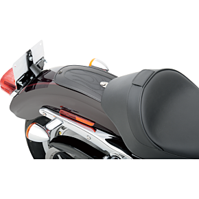 Drag Specialties Fender Skin - Flame Stitched Automotive-Grade Vinyl Center 1405-0143