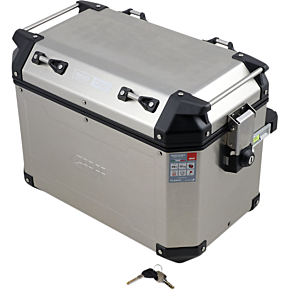 GIVI Outback Case - Left - Silver - 48 liter