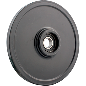 Kimpex Idler Wheel with Snap Ring/Bearing 6004  - Black - 180 mm OD x 20 mm ID 298978