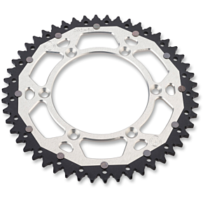 Moose Racing Dual Sprocket MSE - Silver - 50-Tooth - 1210-1521