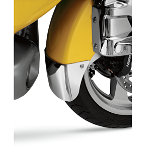 Show Chrome Front Fender Extension - Chrome - Medallion 52-601A
