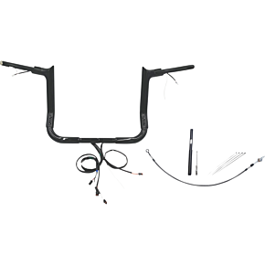 Handlebar Kit - Pointed Top - 12" - Black 812012-B