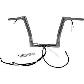 Handlebar Kit - Flat Top - 12" - Chrome 602312