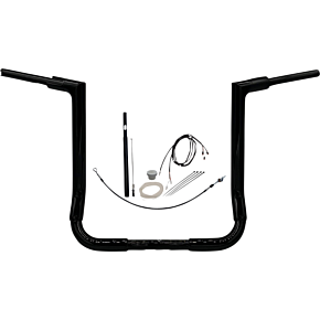 Handlebar Kit - Flat Top - 16" - Black 619016-B