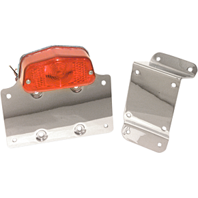 Taillight License Plate Bracket - Red Lens 62-21550