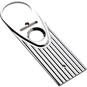 Full Length-Style King Dash Cover - Finned - Chrome 04-20-3
