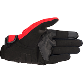 Honda Copper Gloves - Black/Bright Red/Blue - Large 3568321-1317-L