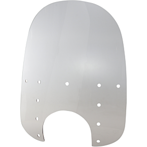 Fats Windshield - 21" - 9" Headlight Cutout - Solar - Plastic MEP3819