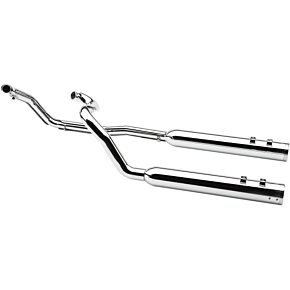 True Dual Headpipes - Chrome - '07-'08 FL 6251