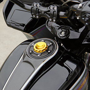 12 Point Gas Cap - Gold 701-016