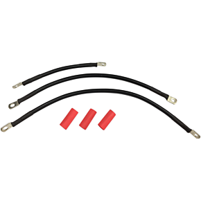 Black Battery Cable Set - '84-'88 ST 2113-0667
