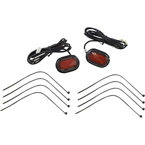 Antenna Grommet Light - Red Lens - Black CD-PLUG-RB