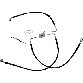 Brake Line - Front (Upper) - Black 1741-5851