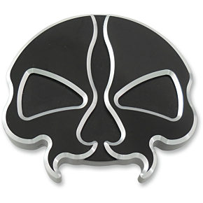 Gas Cap - Vented Split Skull - Black 0703-0786