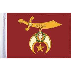 Shriner Flag - 6" x 9" FLG-SHRINE