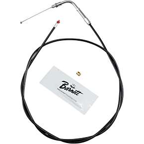 Throttle Cable - +6" - Black 101-30-30007-06