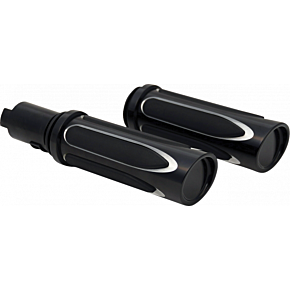 Deep Cut Comfort Series Grips - TBW - Black 500-069
