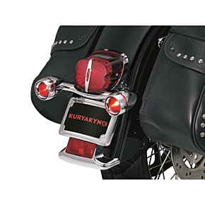 Kuryakyn Bullet Light Rear Turn Signal Bars - Chrome