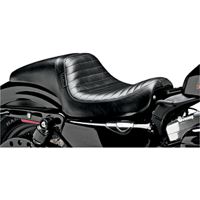 Le Pera Daytona Seat - Without Backrest - Pleated - Black - XL '10+ LK-542PT