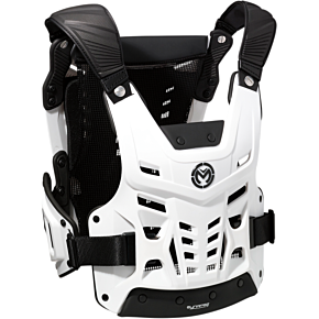 Moose Racing Synapse Lite Pro Roost Deflectors - White/Black - M/L